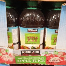커클랜드 시그니처 압착 사과주스, 3.78L, 2개