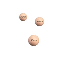 3cm 3.5cm 4cm 우든볼 나무공 원목 구 원형볼 목재구슬