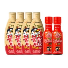 삼양 불닭마요소스 250g 4개 + 핵불닭소스 200g 2개, 1개