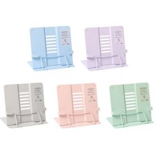 파스텔 철제 북윙 날개형 접이식 각도조절 스탠드 독서대, 상세페이지 참조