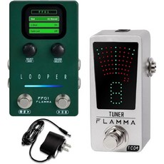 플라마 FF01 루퍼 페달과 FC04 튜너 페달