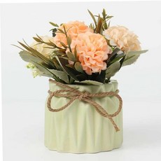 조화인테리어 조화 화분(피치) 모형화분 79000EA 1EA, 본상품