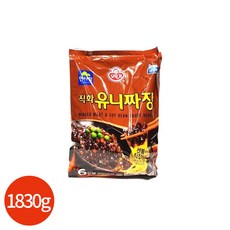 오뚜기 직화 유니짜장 6인분 1830g, 1개