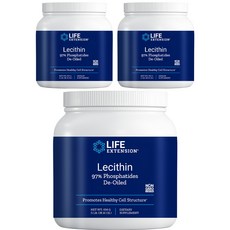 LIFE EXTENSION 卵磷脂膠囊, 454g, 3罐, 見詳細說明0