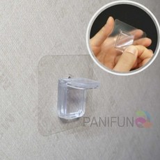 부착식 선반고정브라켓 2P 선반걸이 선반지지대 무타공선반브라켓 벽선반받침대 선반받침대, 상세페이지 참조