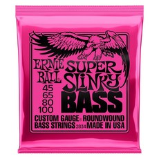 Ernie Ball Super Slinky 貝斯弦 45-100 P02834 電貝斯弦 套弦, 1個