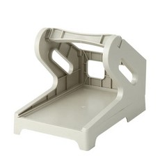 BenF Home 송장 라벨지 거치대 송장 영수증 홀더 서류 정리 스탠드 데스크 정리용 보관대, 1개, 베이지