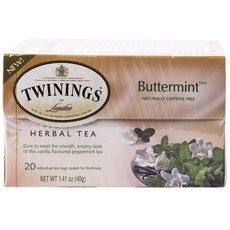 TWININGS 唐寧茶 薄荷香草草本茶, 2g, 20包, 1盒