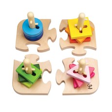 Hape (하페) 크리에이티브 페그 퍼즐 E0411, 상세페이지 참조, 1개