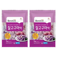 베스트코 찰고구마떡 1kg, 2개