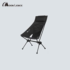 Moon Lence 캠핑 흔들의자 스윙 릴렉스 체어, 1개, 블랙