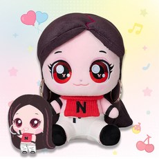 티니핑X에스파 더티워크 닝닝핑 25cm 봉제인형, 핑크외, 1개