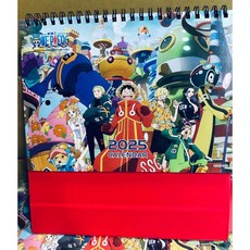 玲玲購 出清！白爛貓2025三角桌曆 比得兔桌曆 年曆 庫洛米桌曆 月曆本 維尼熊桌曆 立體桌曆 日曆 月曆 行事曆, 航海王