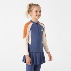 UPPERCUT 여아 래쉬가드 세트 반집업 치마 워터레깅스 비치웨어 바캉스의류 초중고 여아 수영복 NEW 디자인