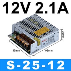LED數位顯示可調電壓電流 0-24V 開關電源 直流充電源 S 25 12| 12V2.1A, S  25 12| 12V2.1A