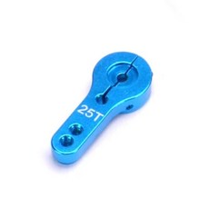 RC 자동차 크롤러용 알루미늄 합금 25T 스티어링 서보 암 혼 블랙 레드 블루 대형 토크 디지털 코어리스, [10] 1pcs arm, 10 1pcs arm