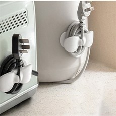 모아니샵 선정리홀더 선정리클립, 화이트