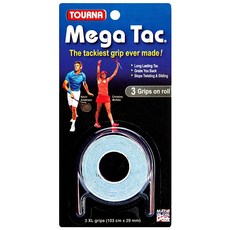 Tourna Mega Tac EXTRA 엑스트라 Tacky 오버그립 팩당 그립 3개 블루 147953