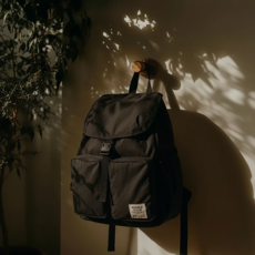 소마레 가벼운 국민 기저귀가방 백팩, 블랙