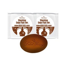 문제성 발고민케어 대나무목초액함유 쇼킹솝풋버전 발비누 풋비누 발꼬락비누 2개 뽀송아기발, 1개