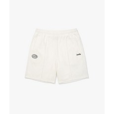 [매장정품] 디아도라 DIADORA 테리 4부 하프팬츠 WHITE D5223LHP71WHT