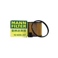 연료필터 MANNFILTER 오일 필터 HU6039ZKIT 기아 K5 카니발 스포티지 모던 ix35 무파사 쏘나타 쿠스토 미스, 01 1 pcs