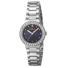 FURLA 후루라후루라 토르토나 시계 석영 일상생활 방수 미네랄 유리 네이비 문자판 WW00039010L1 여성