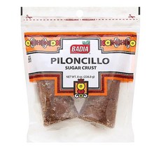 Badia Piloncillo (브라운 슈가 크러스트) 226.8g(8온스) - 전통적인 Panela 멕시코 지팡이 설탕 베이킹 디저트 및 뜨거운 음료에 적합
