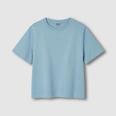 JAJU 여 헤비 코튼 반팔 티셔츠 J1159011030AO 549377