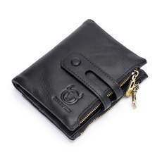 BULLCAPTAIN 真皮錢包 防盜刷設計