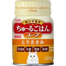 CIAO 貓咪綜合營養餐包 雞肉泥湯, 120g, 1個, 皮膚/頭髮+腸道健康
