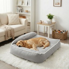포우즈랩 대형견방석 강아지방석 대형, 1개, 그레이