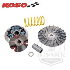 KOSO 六代勁戰 125 傳動套件組 普利珠 大彈簧 楓葉盤 前組 水冷BWS, 1個