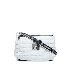 샤넬 중고 2004-2005 스포츠 라인 퀼팅 숄더 백