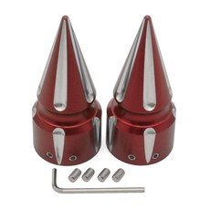 오토바이 CNC 프론트 액슬 너트 커버 캡 알루미늄 블랙 Harley Sportster XL XG 투어링 FLHT FLHR FLTRX Dyna VRSC Softail, P