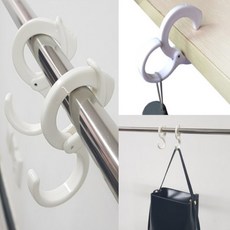 개인 사물함 책상 가방 유니폼 옷 걸이 후크 고리 2P