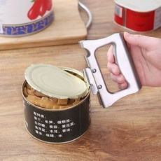 多功能鐵皮罐頭啓瓶工具 不鏽鋼簡易啤酒起子開蓋器 罐頭刀, 1個, 罐頭刀開罐神器