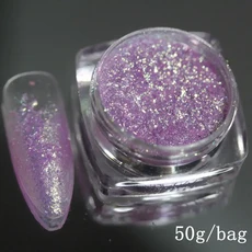 머메이드 알부민 플레이크 매직 컬러 피그먼트 글리터 네일 아트 뷰티 DIY 레진 공예 다용도, 31 73701   50g in bag