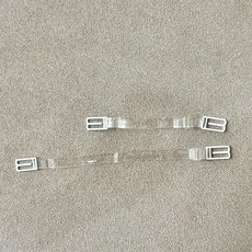 다온이미지 고정 브라끈 흘러내림방지 투명 보조끈