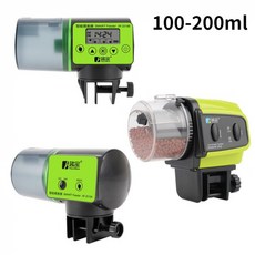 물고기자동급여기 디지털 LCD 자동 어항 타이머 수족관 피더 전자 지능 능력 물고기 식품 스마트 피더, 03 AF2019B set 2, 01 1 unit