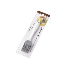 【春子家】矽膠油刷 日本烘焙刷 矽膠油刷 矽膠刷 油刷 燒烤刷 長柄油刷 蛋液刷 烤肉刷 奶油刷, 白色, 1個
