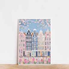 꽃산 호수 다채로운 포스터 자연 풍경 여행 장식 HD 품질 벽 아트 레트로 홈 룸, 03 20x30cm no frame, 06 CJ52410