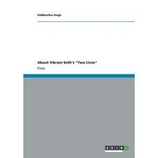 (영문도서)About Vikram Seth's "Two Lives" Paperback, Grin Verlag, English, 9783656373698