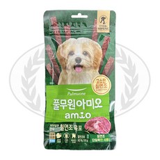 풀무원아미오 강아지 자연담은 간식 육포, 칠면조, 50g, 10개