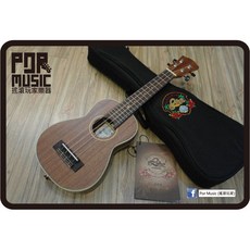 【搖滾玩家樂器】全新 LEHO LHS-ASM-TB 21吋 全單板 桃花心木 烏克麗麗 薄桶 原廠琴袋, 1個