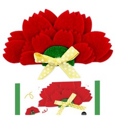 일햐 카네이션 코사지 만들기 1세트 어버이날카네이션 스승의날카네이션 어버이날카네이션만들기