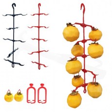 가정용 원형 곶감 건조대 회전식 자연건조 과일말리기, 10개걸이 곶감걸이(색상랜덤1개)