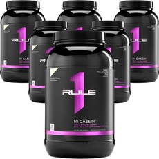 RULE1 乳清蛋白粉 香草奶油風味, 952g, 6桶