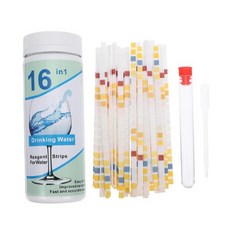 VALICLUD 50개입 다 수질 검사지 가정용 정수 수영장 모니터링 도구로 정확한 음용수 검사 키트 1899075