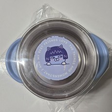 카카오프렌즈 안전핸들투명논슬립뚜껑스텐대접 1p, 1개